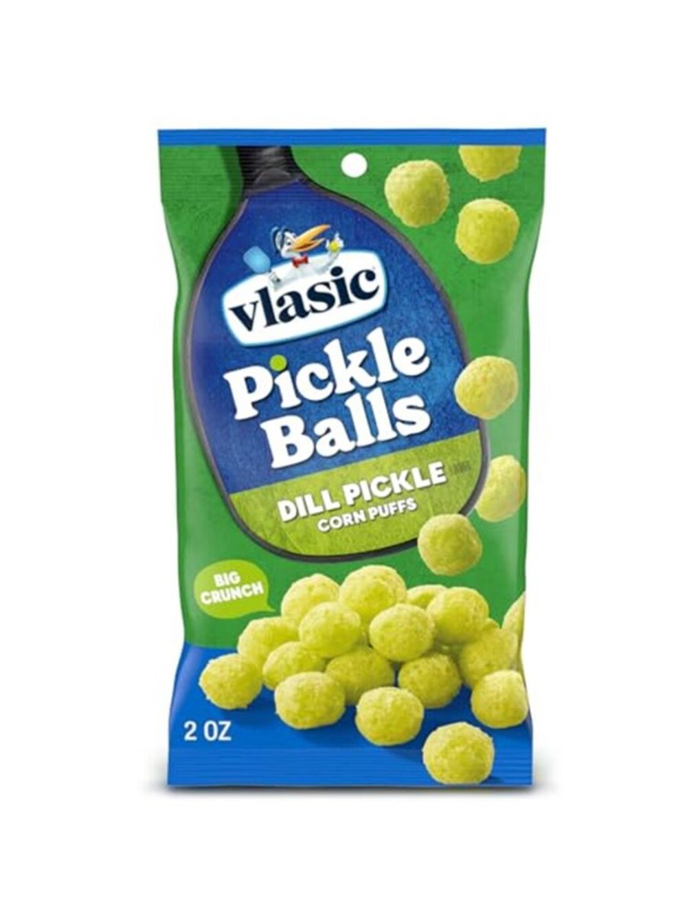 Vlasic Pickle Balls, Dill Pickle Flavored Corn Puffs, Pickleball Gifts,